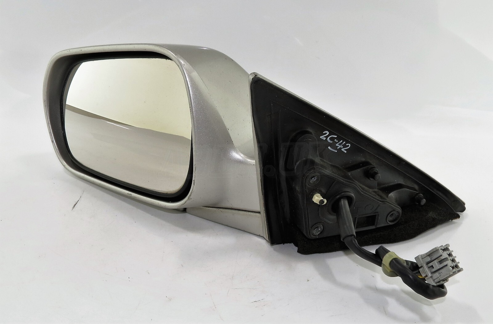 Honda Accord Coupe Mk7 CG (97 - 02) Left Side Electric Heated Wing Mirror Silver - Image 2