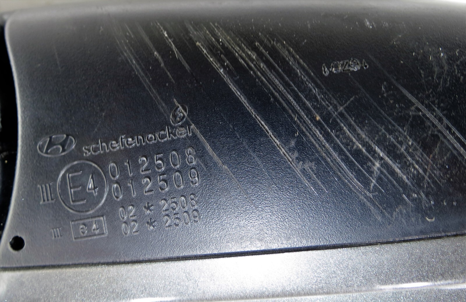 Hyundai Santa Fe CM MK2 06-09 Left Side Electric Heated Door Mirror 2J Gun-Metal - Image 10