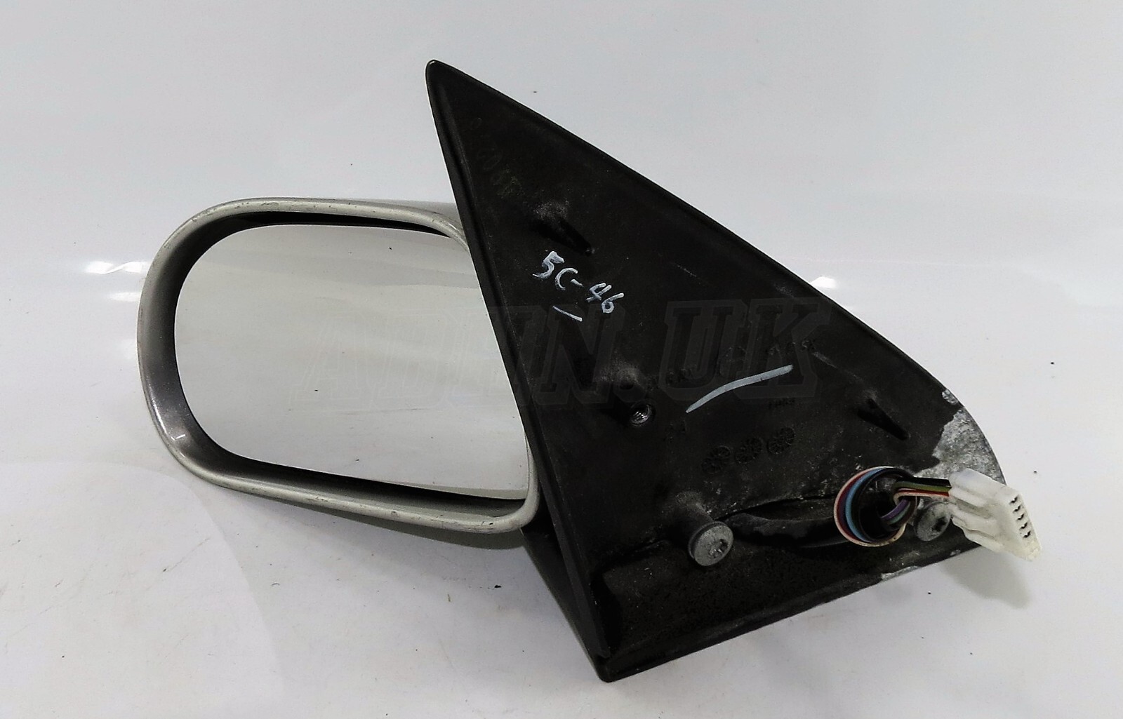 Fiat Brava Marea (95-02) Left Side Electric Heated Door Mirror Metallic Silver - Image 2