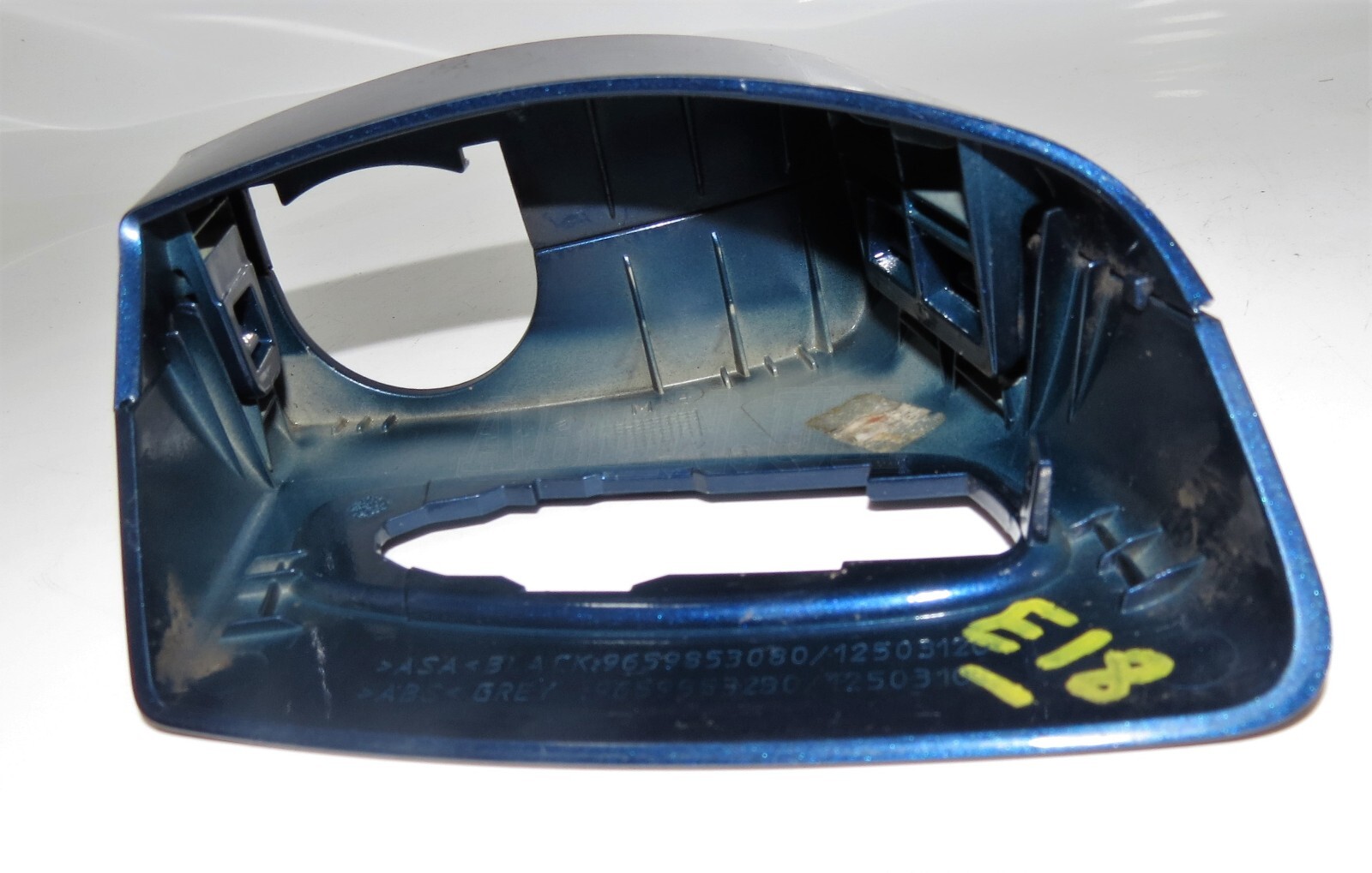 Peugeot 308 CC SW (07-14) Left Side Door Mirror Both Base Covers Montebello Blue - Image 3