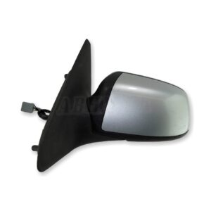 Ford Mondeo-III Facelift (04-07) Left Side Electric Door Mirror Metallic Silver