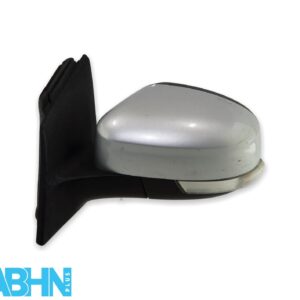 Ford Focus MK3 (11-18) Power Folding Left Wing Mirror+Puddle *12-Pin* BSM Silver