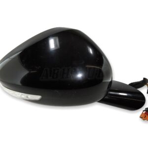 Peugeot 508 MK1 /10-18 Manual Folding Right Wing Mirror 967718769V 8-Wires Black