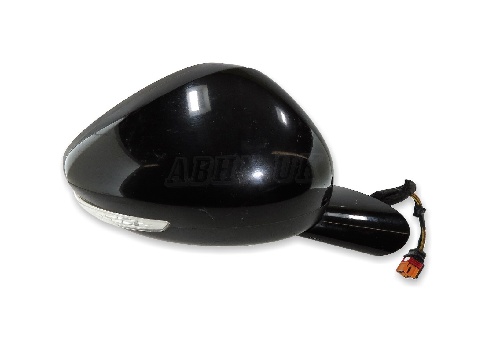 Peugeot 508 MK1 /10-18 Manual Folding Right Wing Mirror 967718769V 8-Wires Black