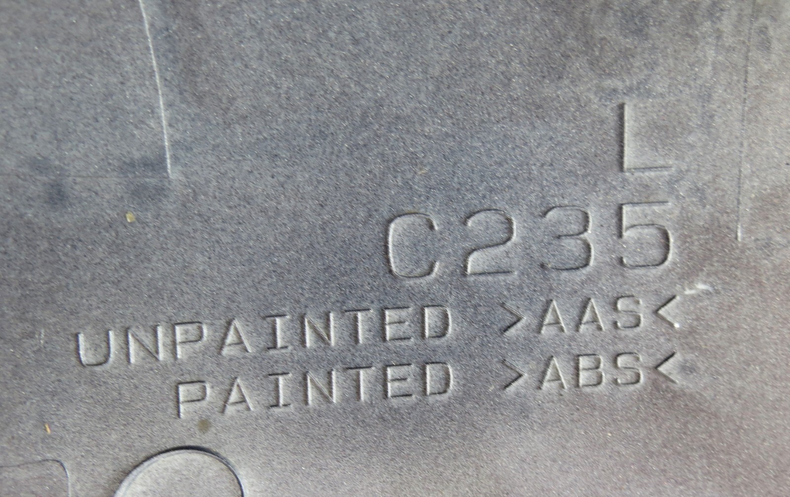 Mazda 5 CR19 (2005 - 2010) Right Side Door Mirror Cover C235 R Met Galaxy Grey - Image 9