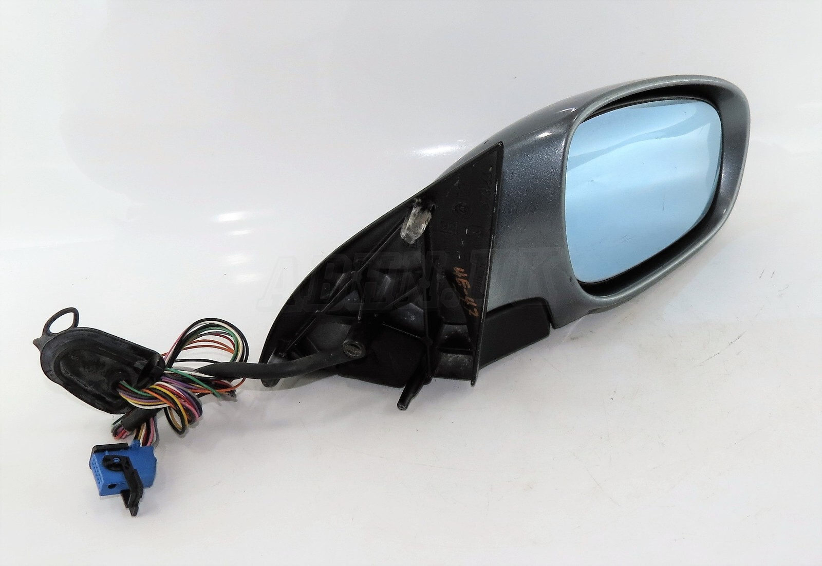 Peugeot 607 9D (2000-2011) Right Side Electric Heated + Memory Door Mirror Grey - Image 2