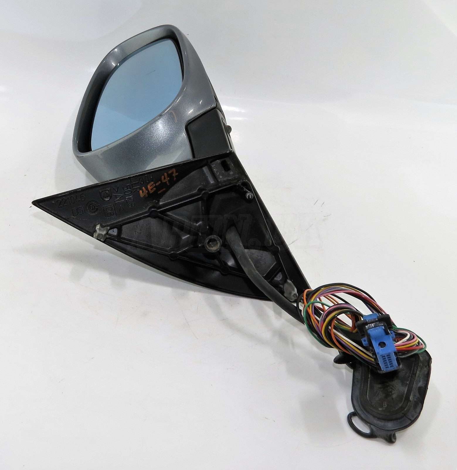 Peugeot 607 9D (2000-2011) Right Side Electric Heated + Memory Door Mirror Grey - Image 6