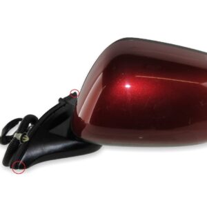Honda Jazz MK3 (08 - 14) Left Side Power Folding Wing Mirror 9-Wires Passion Red