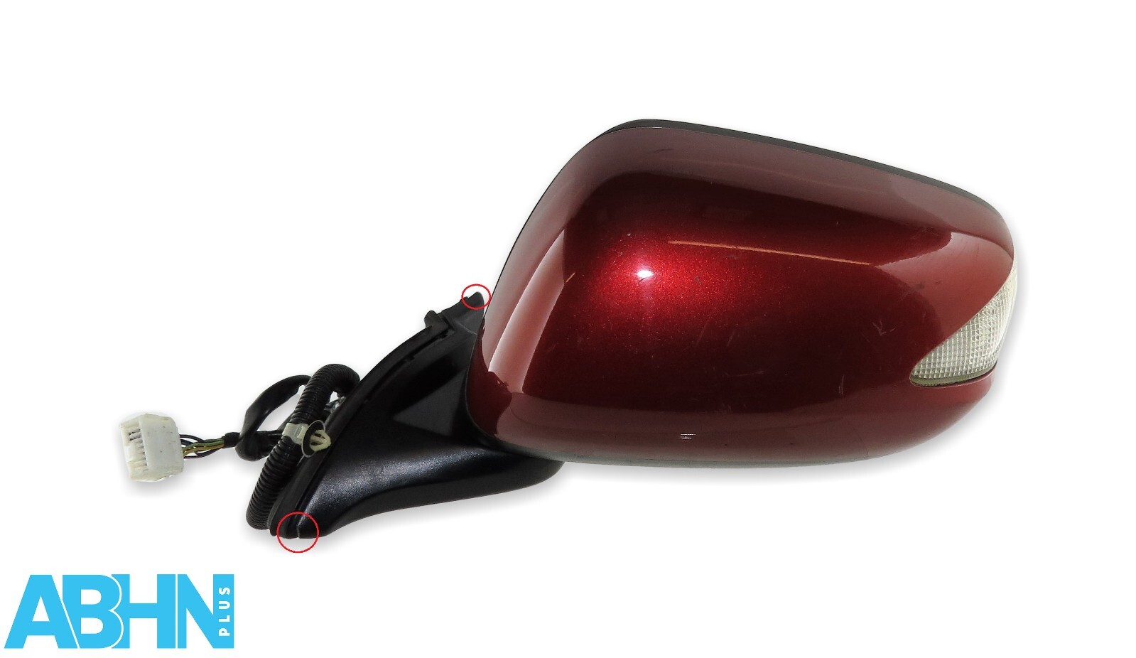 Honda Jazz MK3 (08 - 14) Left Side Power Folding Wing Mirror 9-Wires Passion Red