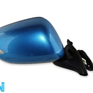 Honda Jazz MK3 /08-14 Right Side Power Folding Wing Mirror 9-Wires Metallic Blue