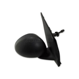 Toyota Aygo Citroen C1 107 Mk1 (05-14) Right Side Manual Wing Mirror Matte Black