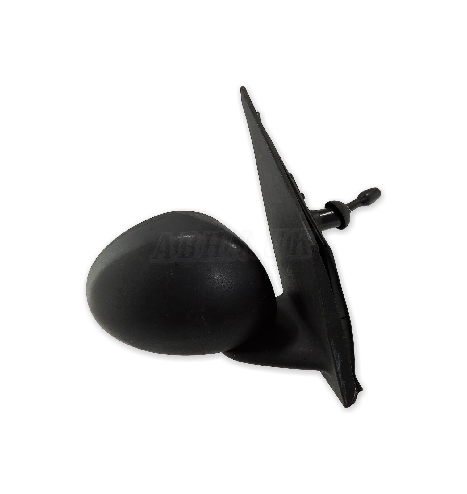Toyota Aygo Citroen C1 107 Mk1 (05-14) Right Side Manual Wing Mirror Matte Black