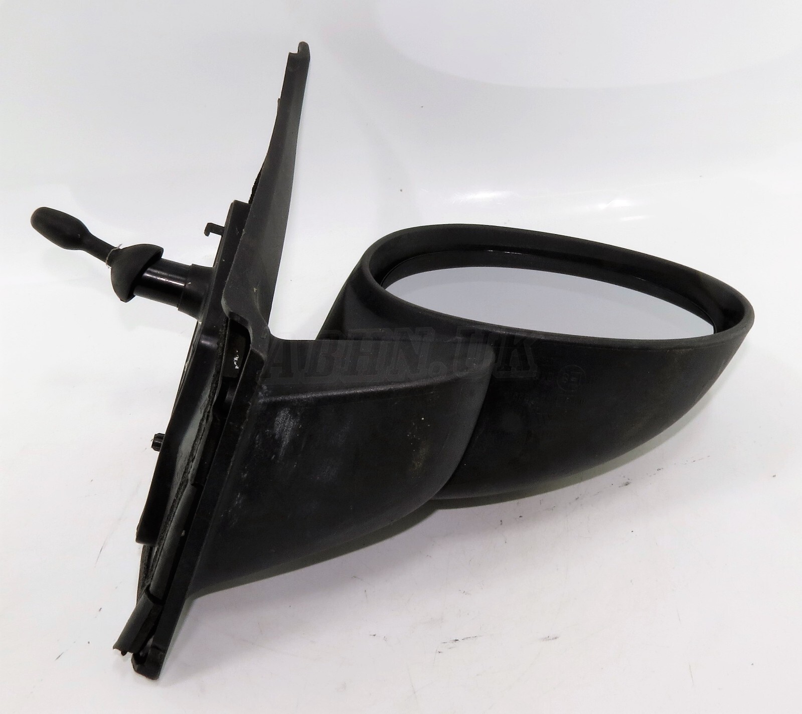 Toyota Aygo Citroen C1 107 Mk1 (05-14) Right Side Manual Wing Mirror Matte Black - Image 7