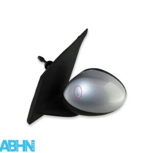 Toyota Aygo Citroen C1 107 Mk1 (05 - 14) Left Side Manual Wing Mirror Met Silver