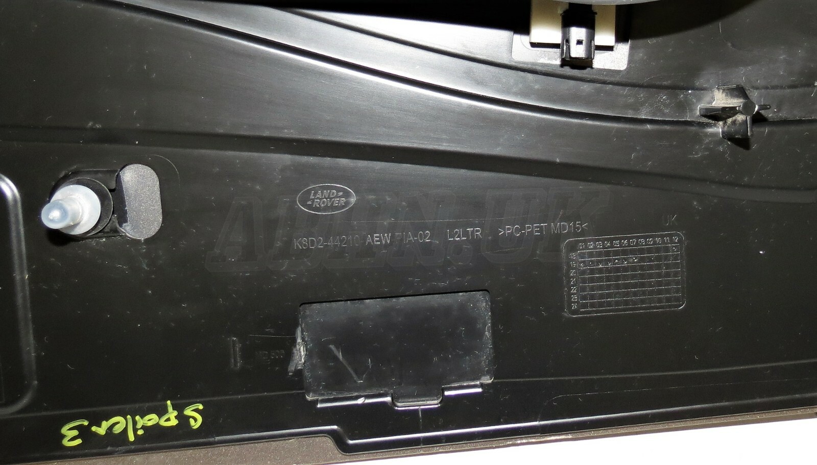 Range Rover Evoque L551 (2018-20) Genuine Rear Tailgate Spoiler Kaikoura Stone 3 - Image 10