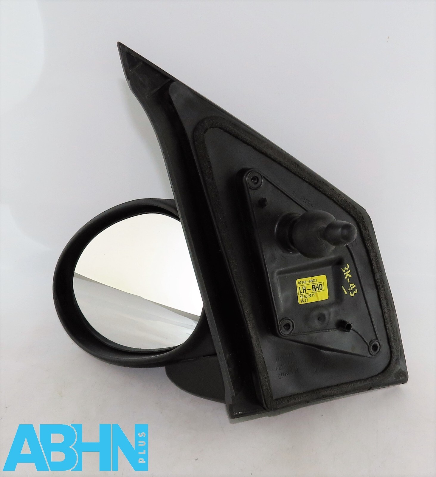 Toyota Aygo Citroen C1 107 Mk1 /05-14 Left Side Manual Wing Mirror Met Dark Grey - Image 2