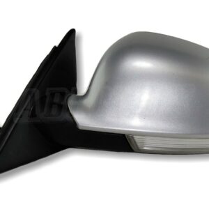 VW Passat B5.5 (2003-2005) Left Side Electric Heated Door Mirror Reflex Silver