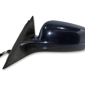 VW Passat B5 (96 - 02) Left Side Electric Door Mirror Solid Dark Blue/ No Glass