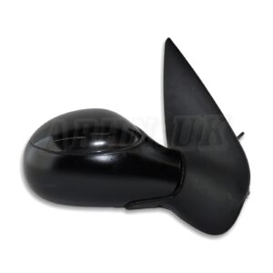 Peugeot 206 Hatch SW (02-09) Right Side Manual Door Mirror 96437176XT Met Black