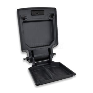 HY32K14181A Discovery L462 Genuine Centre Arm Rest Black Leather Double Compart