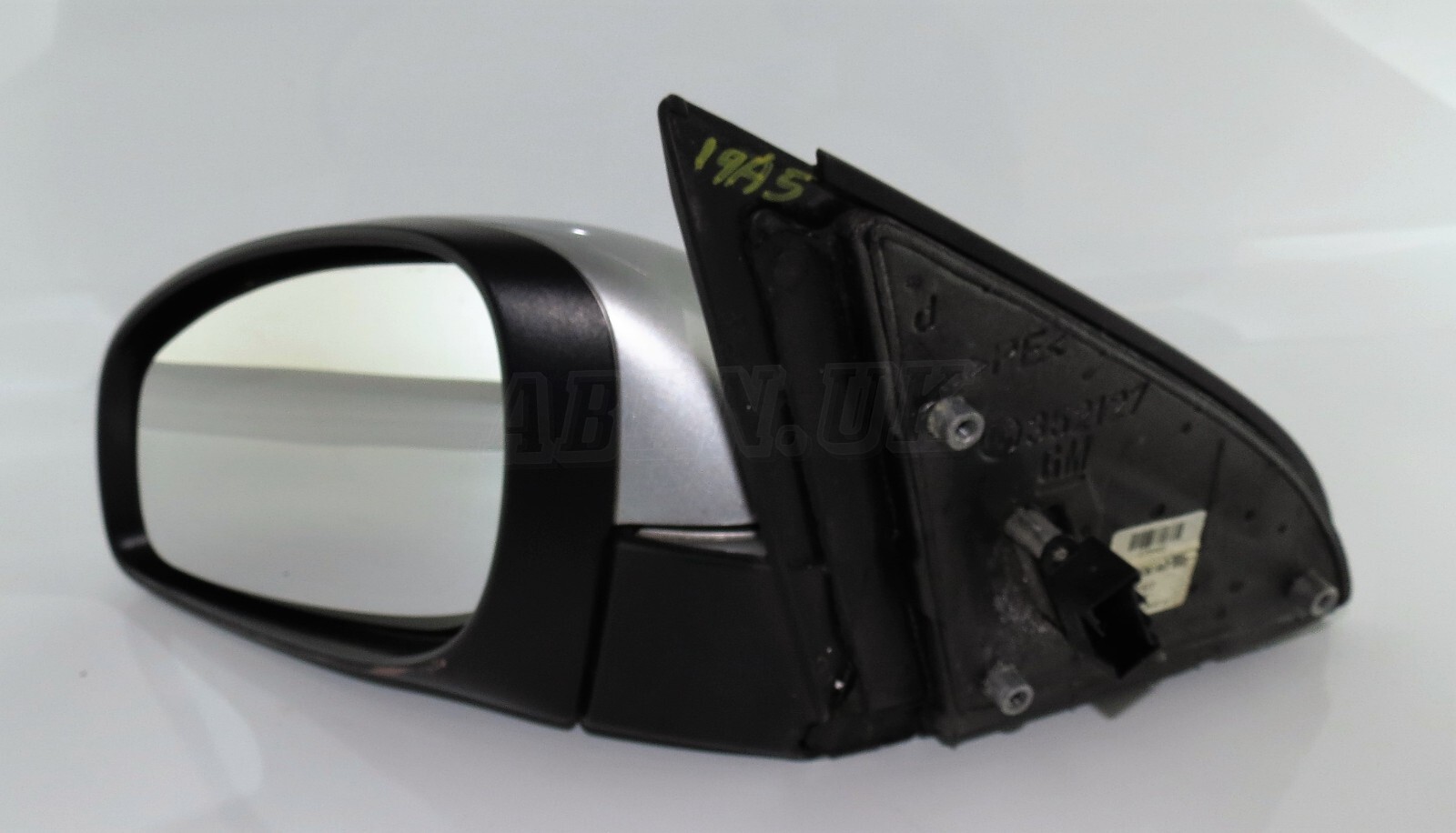 Vauxhall Vectra-C Signum 02-08 Left Side Electric Heated Door Mirror Met Silver - Image 2