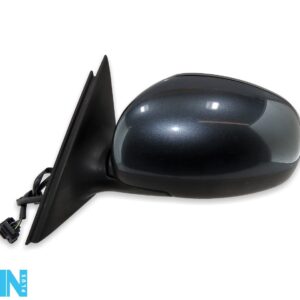 Skoda Fabia 5J /07-14 Left Side Electric Heated Door Mirror 5J2857501BF Met Grey