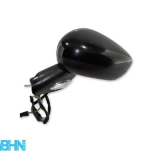 Citroen C3 Mk2 A51 (09-16) Left Side Electric Wing Mirror Metallic Black 5-Wires