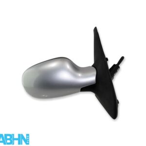 Renault Clio-II MK2 (01- 06) Right Side Manual Adjustable Door Mirror Met Silver