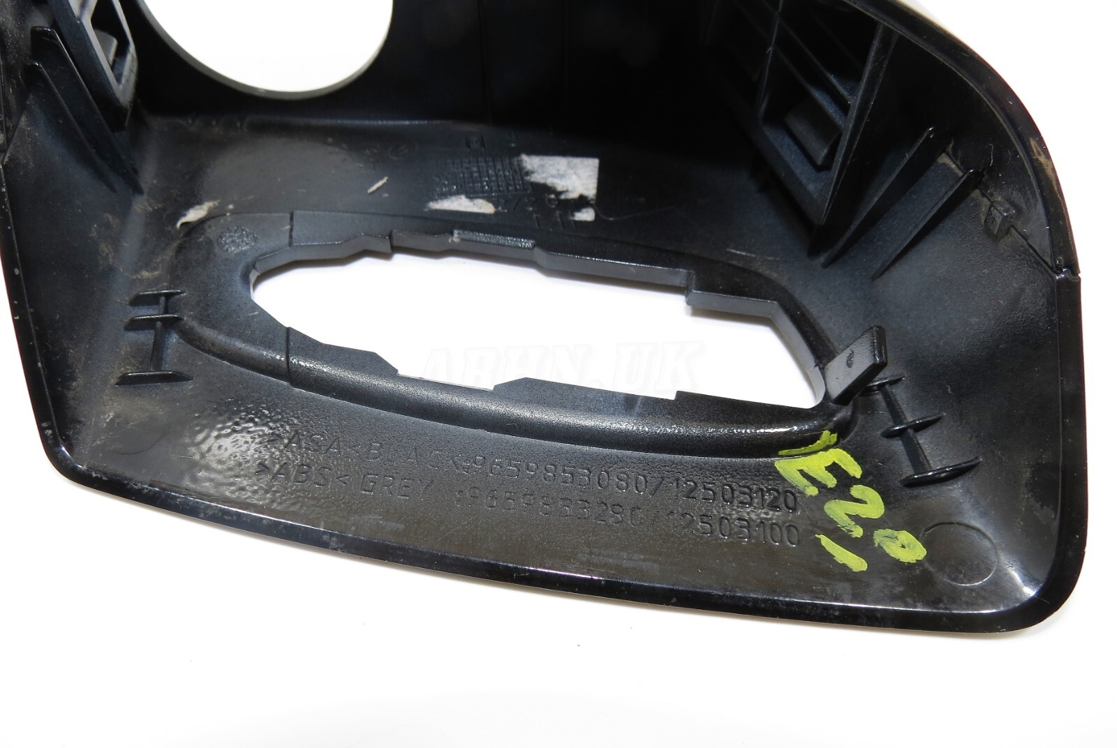 Peugeot 308 CC SW /07-14 Left Side Door Mirror Both Base Covers Black Perla Nera - Image 4