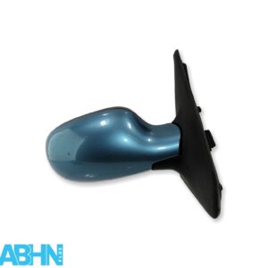 Renault Clio-II MK2 /01-06 Right Side Electric Heated Door Mirror Met Teal-Green
