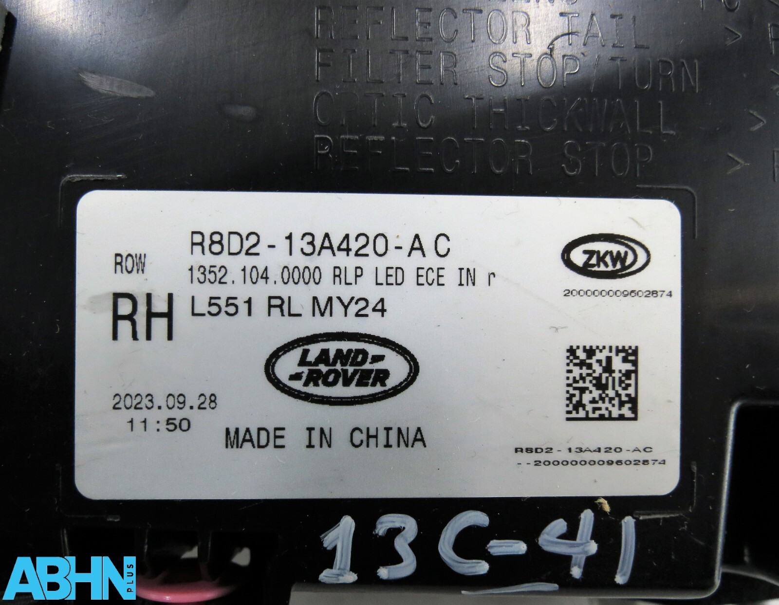 R8D2-13A420-AC Rear Right Tailgate Light Assy for Range Rover Evoque L551 /24-on - Image 15