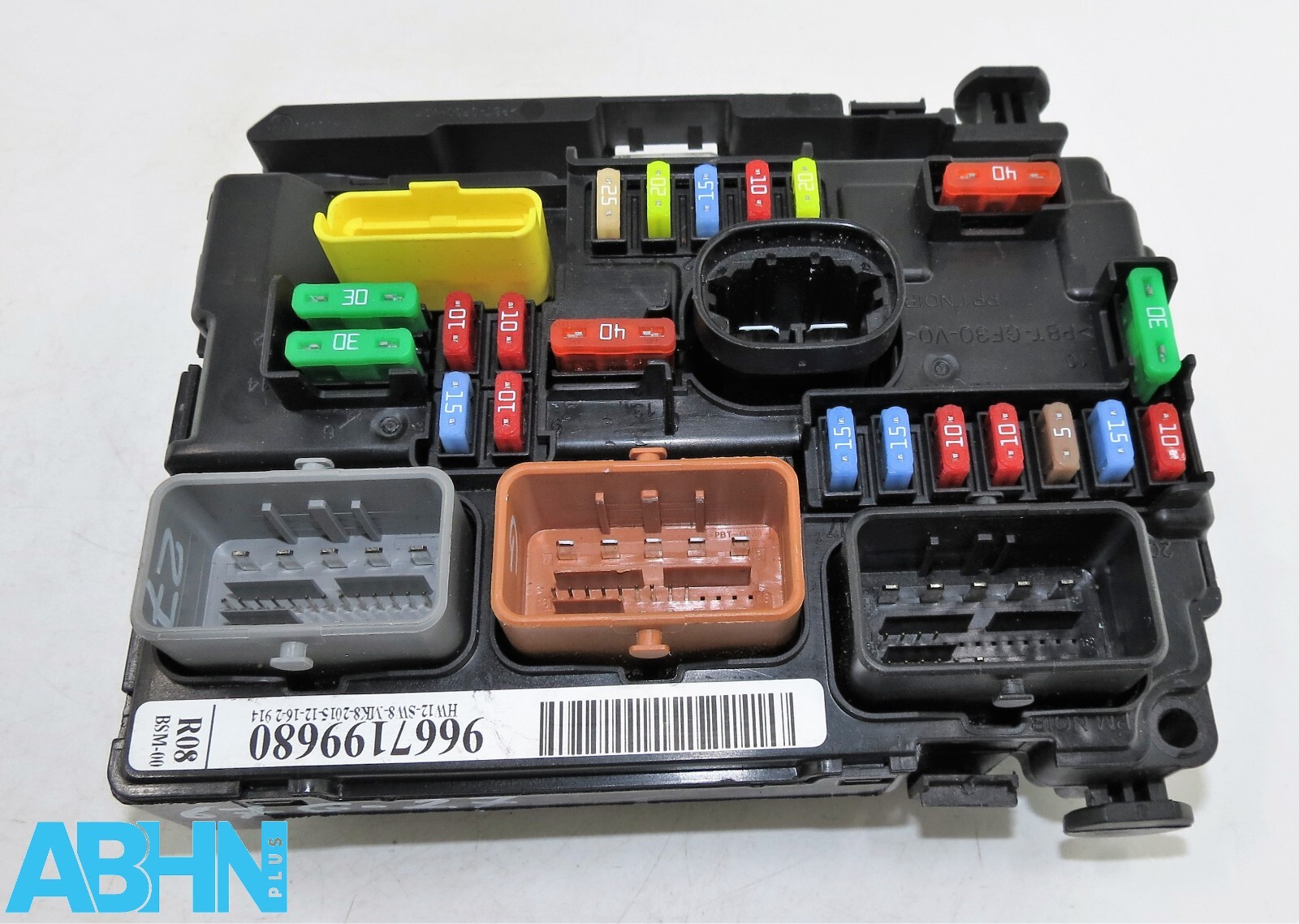 Citroen C3 207 DS3 /09-16 BSM-R08-00 Fuse & Relay Box 9667199680 Valeo HW:8 SW:8 - Image 3