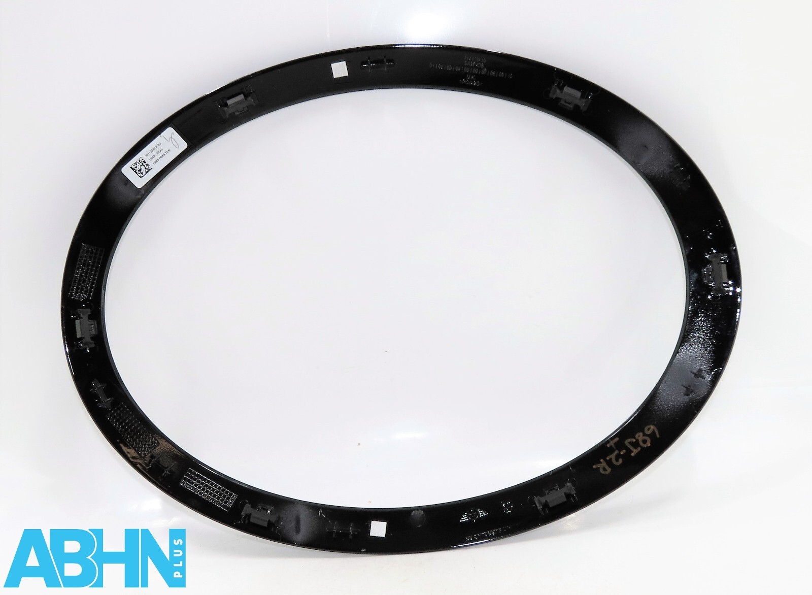 5A2F426 Mini F66 Hatch Genuine Right Side Headlight Surround Trim Gloss Black - Image 3