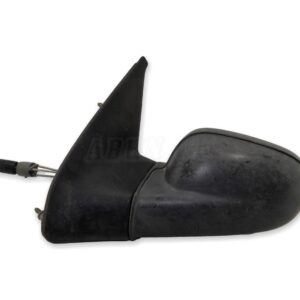 Renault Clio MK1 (1995-1998) Left Side Manual Adjustable Door Mirror Matte Black