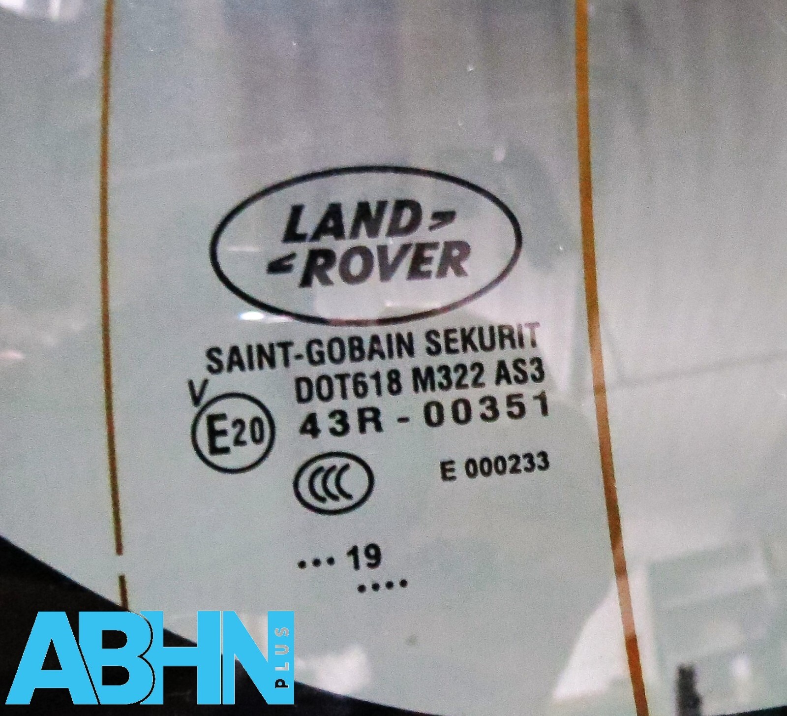 LR Discovery Sport L550 OEM Tailgate Window Factory Tinted Glass Portofino Blue - Image 10