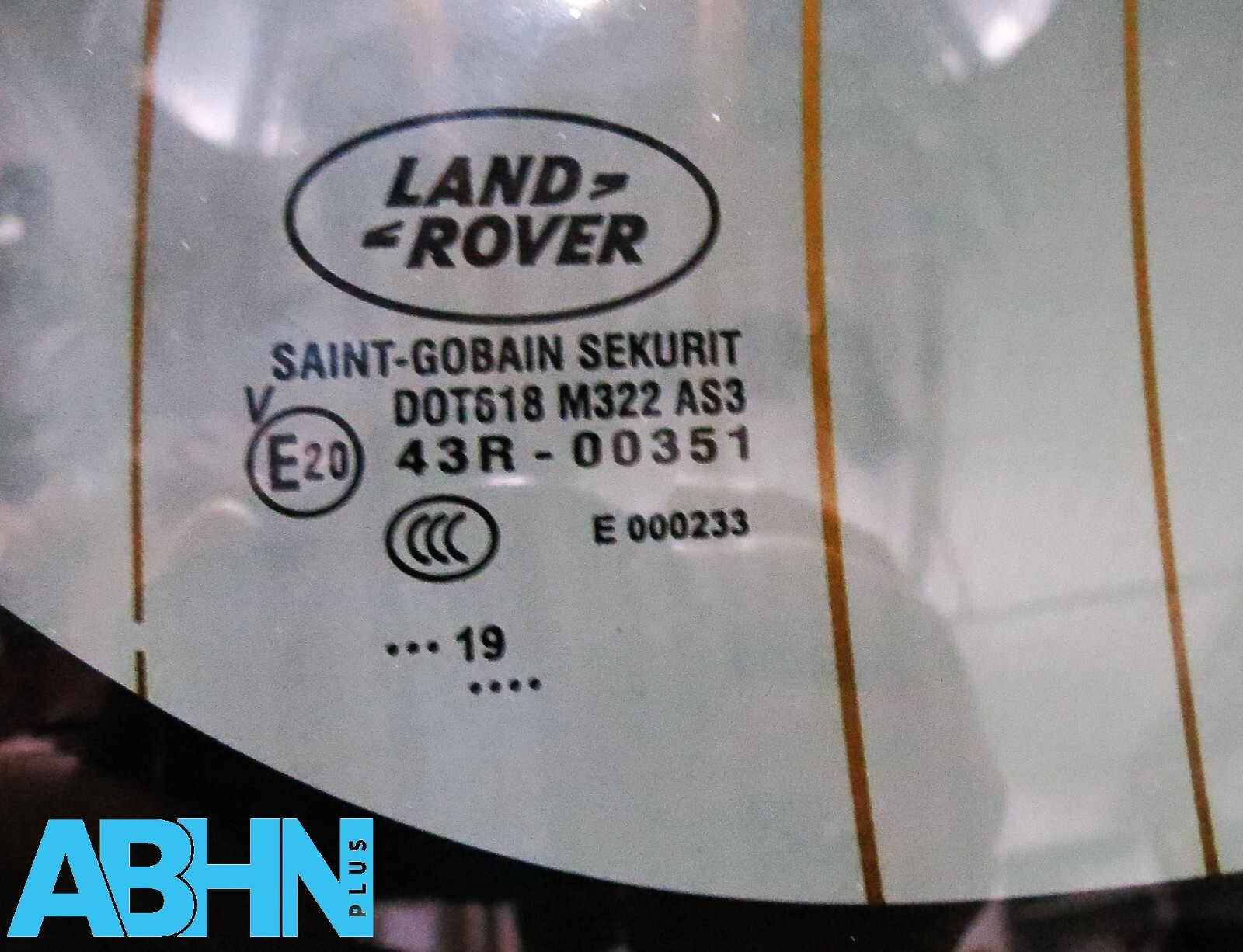 LR Discovery Sport L550 OEM Tailgate Window Factory Tinted Glass Portofino Blue* - Image 5