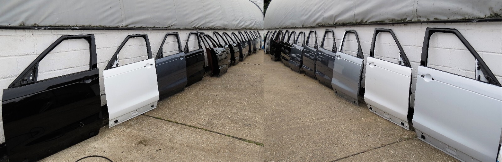 Land Rover Discovery V 5 L462 O/S Right Hand Side Bare Door Panel Yulong White - Image 12