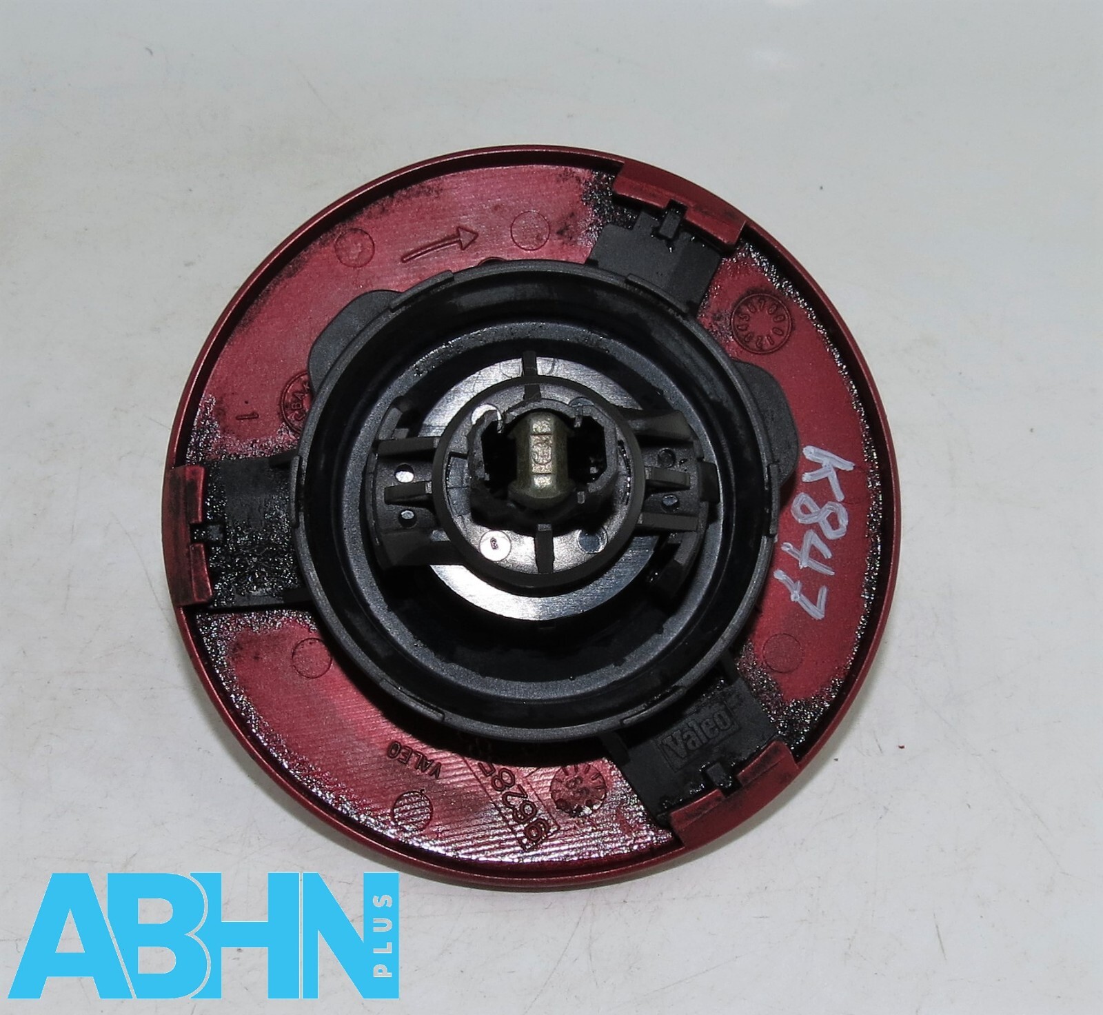 Peugeot 206 Hatch cc SW /98-08 Fuel Flap Cover + Key Fob 9628582180 Metallic Red - Image 4