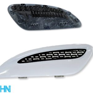 MX53-16C629-CC Jaguar F-Type Genuine Left Side Bonnet Vent Grille Trim White NER