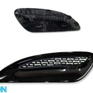 MX53-16C629-CC Jaguar F-Type Genuine Left Side Bonnet Vent Grille Trim Black PAB