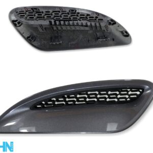 MX5316C629CC Jaguar F-Type Genuine Left Side Bonnet Vent Grille Trim Grey LRA*