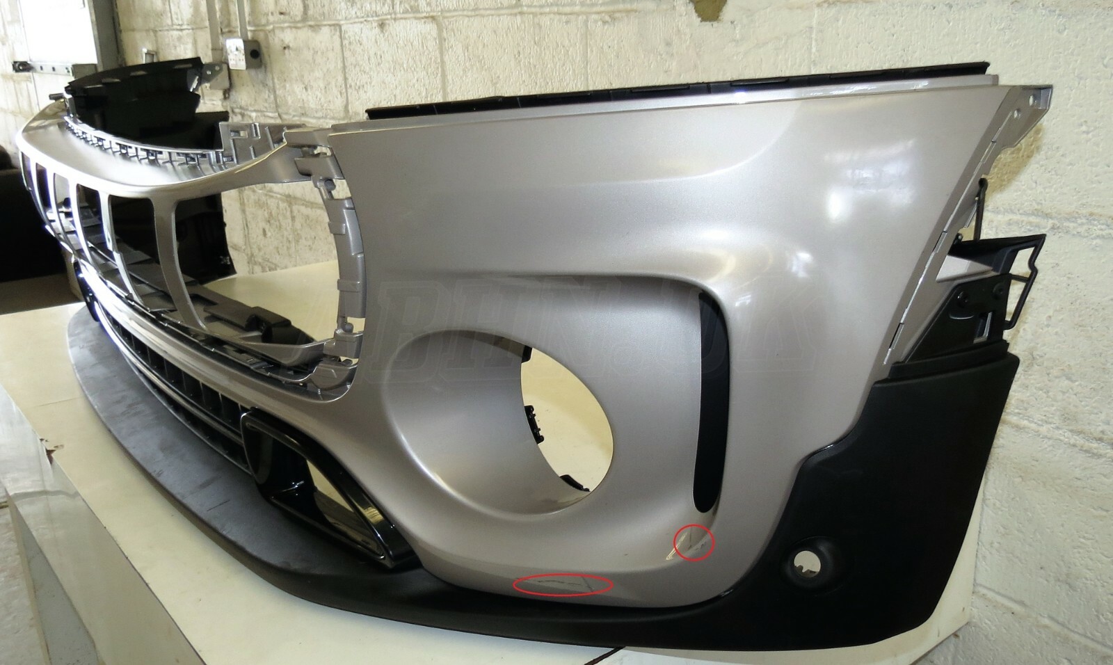 Fits Mini Clubman S F54 Sport Genuine Bare Front Bumper PDC Holes Rooftop Grey - Image 6