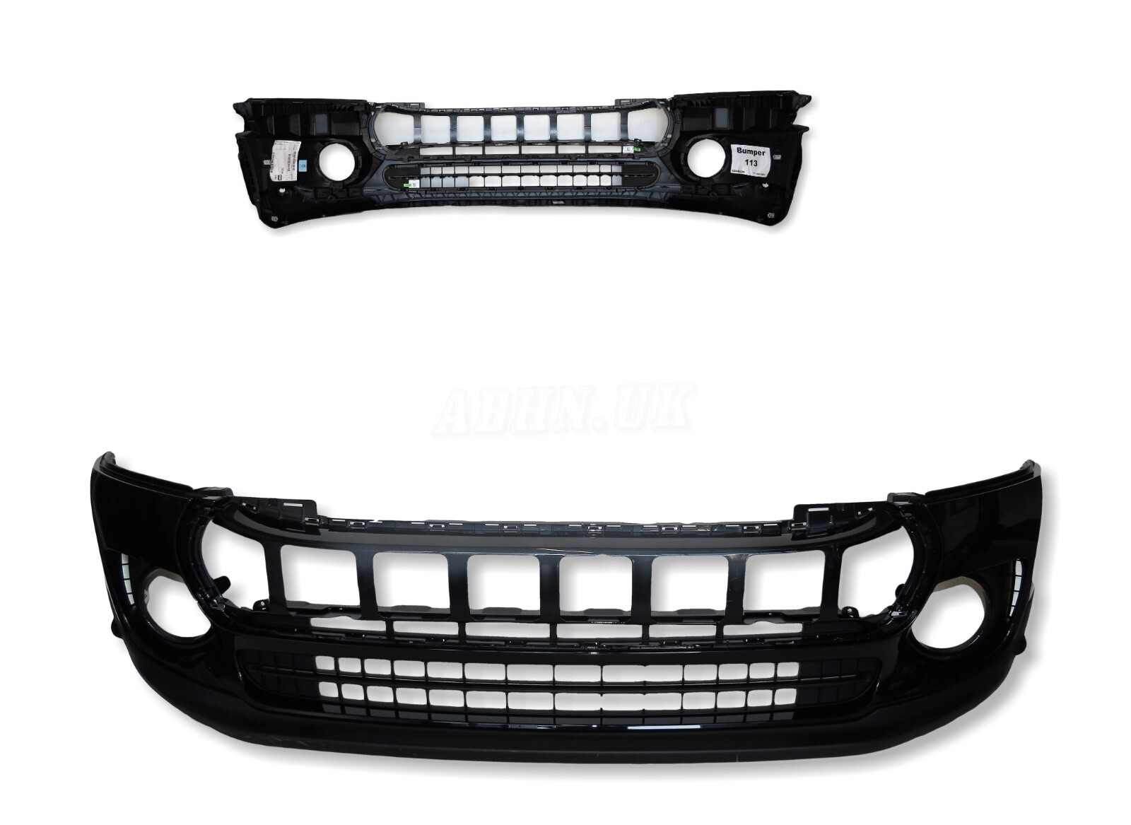 Mini Clubman F54 LCi2 Front Bare Bumper AeroKit Enigmatic Black 4 PCD Holes *