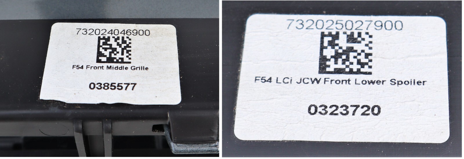 Mini Clubman F54 Aero Kit One JCW Genuine Front Bumper 2 PDC Enigmatic Black * - Image 14