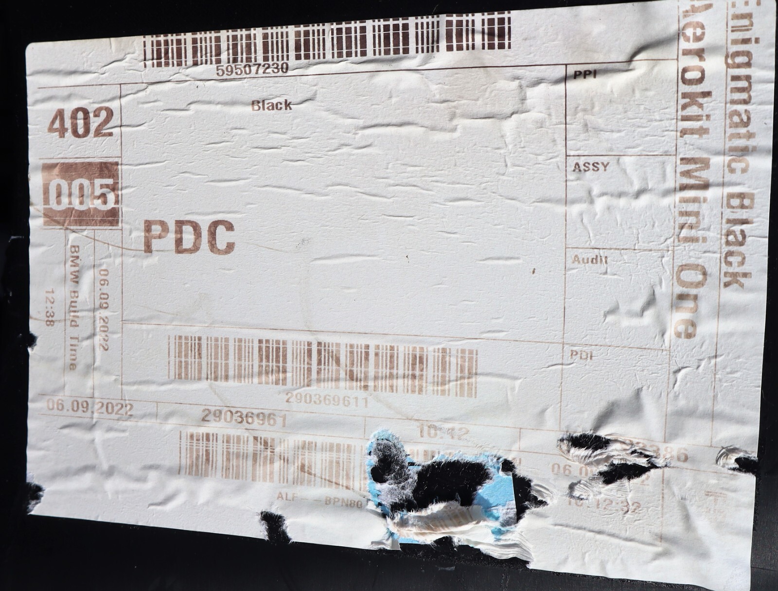 Mini Clubman F54 Aero Kit One JCW Genuine Front Bumper 2 PDC Enigmatic Black * - Image 16