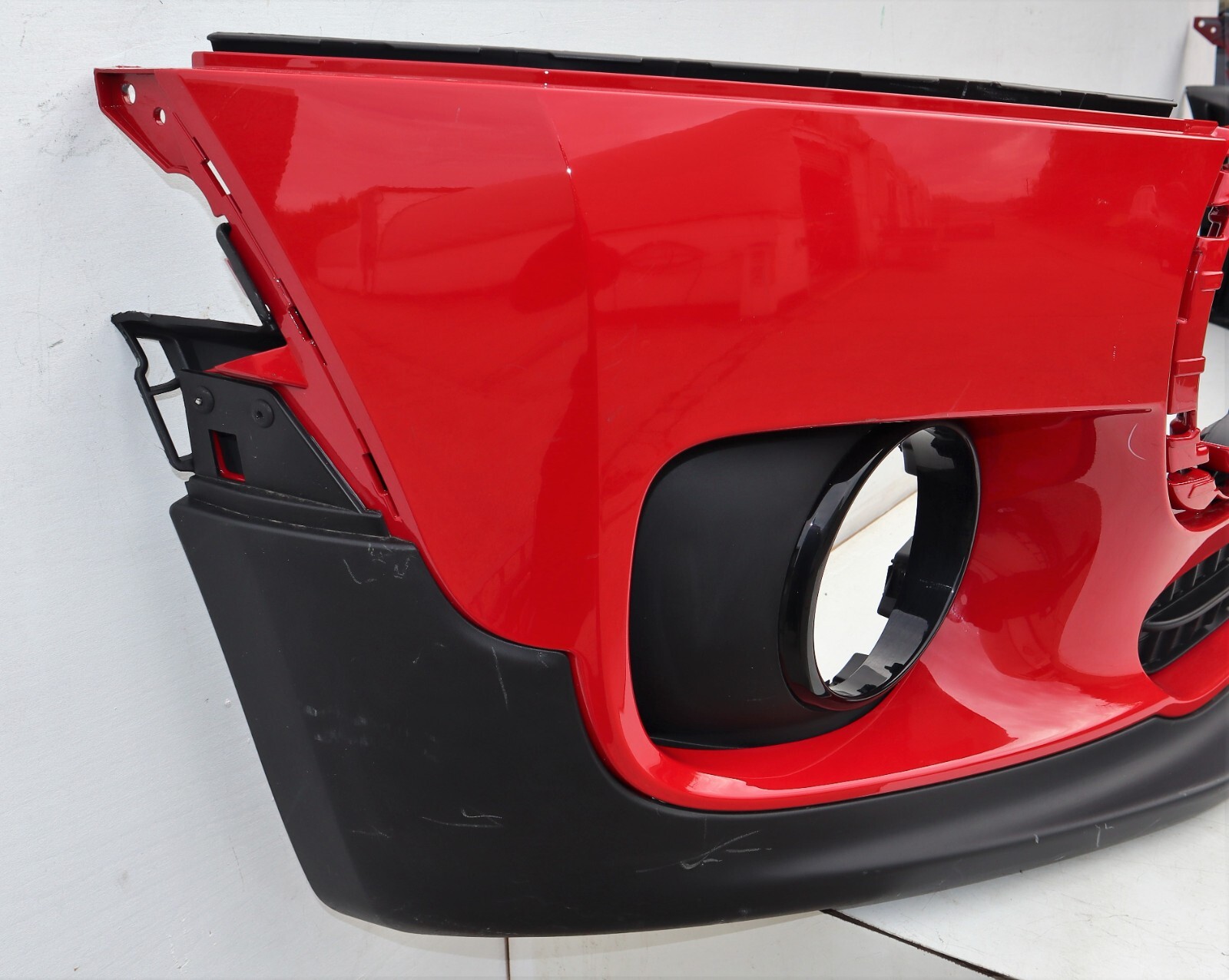 Mini Clubman F54 Mini One Genuine Front Bumper No PDC 2 Fog Light Chili Red - Image 3