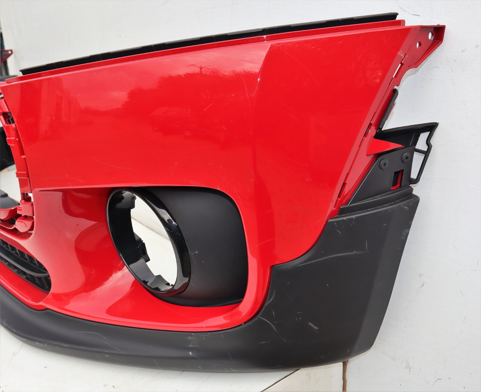 Mini Clubman F54 Mini One Genuine Front Bumper No PDC 2 Fog Light Chili Red - Image 4