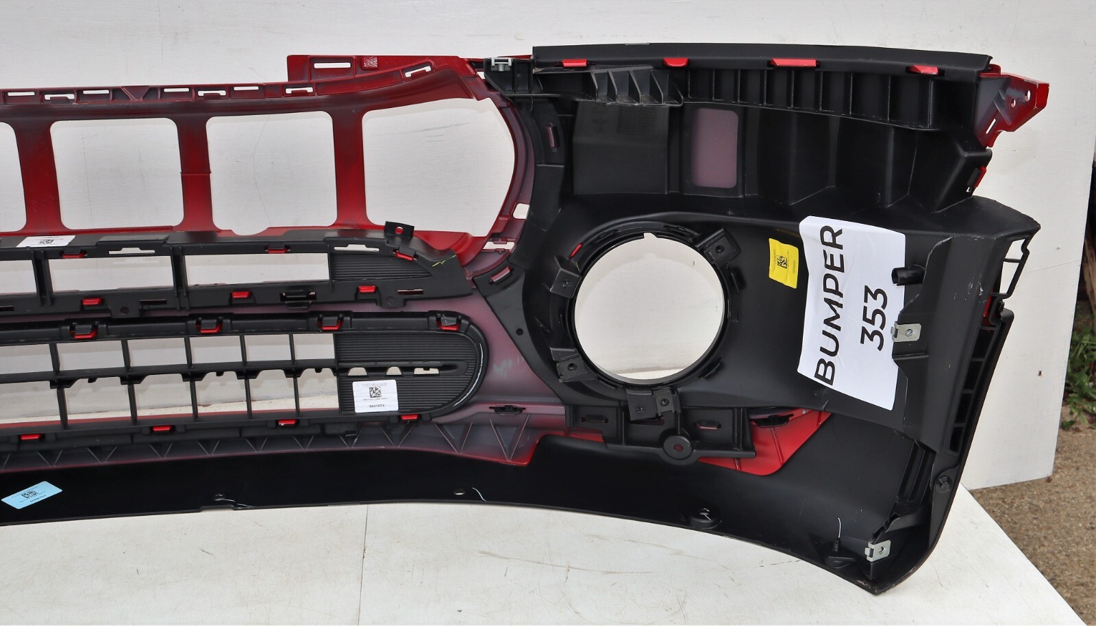 Mini Clubman F54 Mini One Genuine Front Bumper No PDC 2 Fog Light Chili Red - Image 10