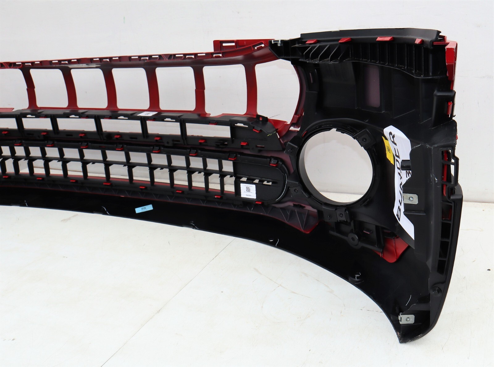 Mini Clubman F54 Mini One Genuine Front Bumper No PDC 2 Fog Light Chili Red - Image 11