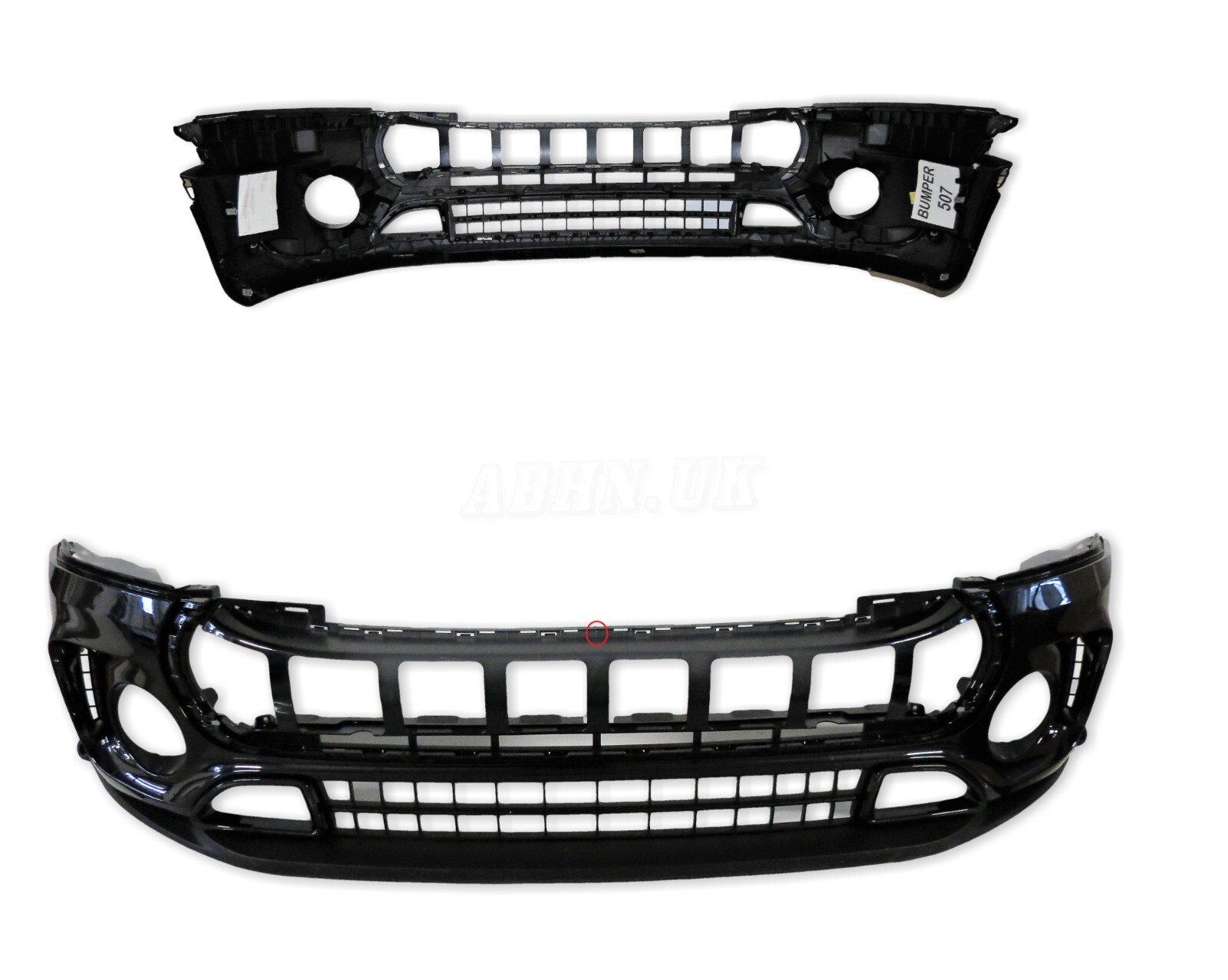 Mini Clubman Cooper S Aerokit F54 LCi2 14-19 Front Bumper PDC Midnight Black***